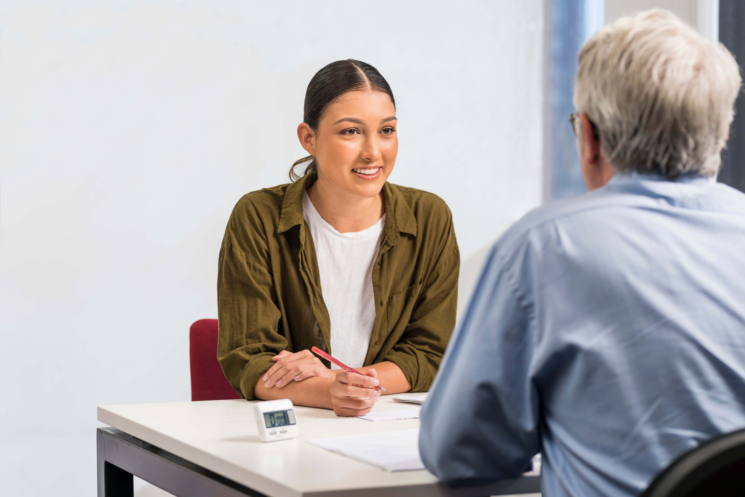 IELTS speaking sınavına giren bilkent öğrencisi